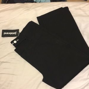 Betabrand Dress Pant Yoga Pants - Crop